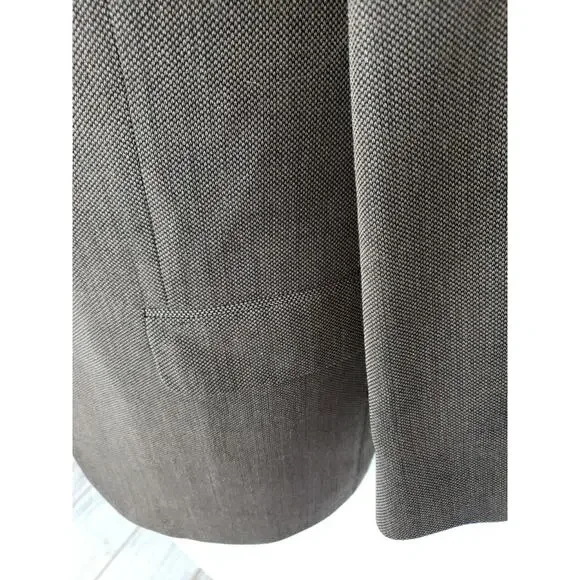 Ermenegildo Zegna Soft Suit Jacket Blazer Brown Wool Made in Switzerland SZ 54
